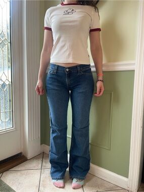 Levi’s 518 super low stretch bootcut Y2K jeans